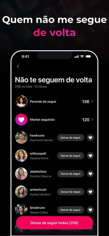 Reports Seguidores Tracker+ screenshot 2 of 8