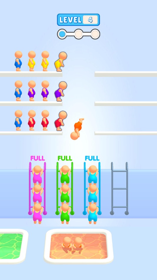 #1. Pool Jumpers! (iOS) 来自: Virtual Projects Oyun Yazilim Ve Teknoloji