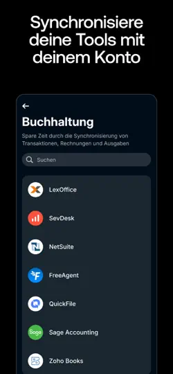 Screenshot von Revolut Business auf dem iPhone 5