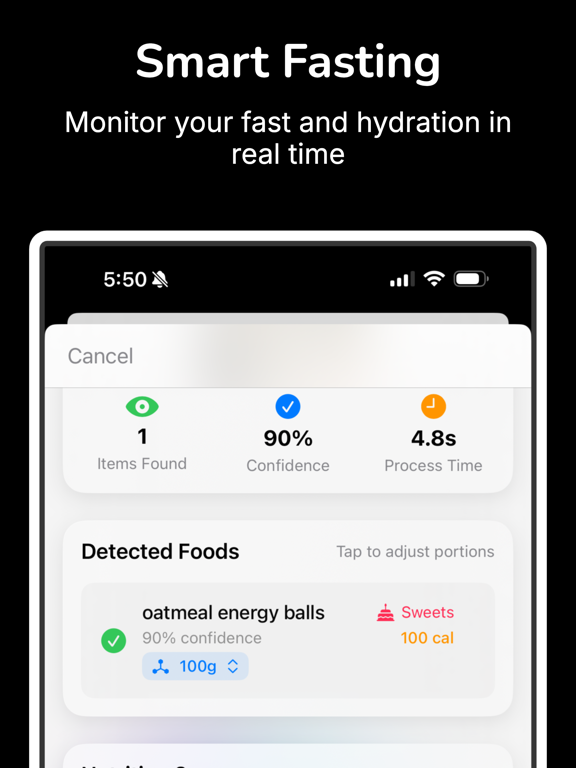 CalTrackPro iPad screenshot 7 - Health & Fitness app