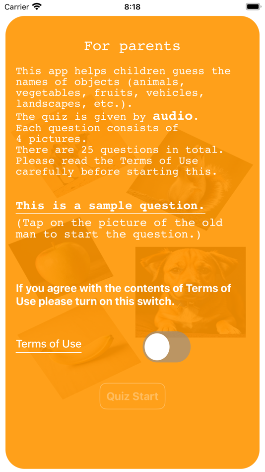 #1. Guess What - let's choose it (iOS) Podle: Masahiro Takahashi