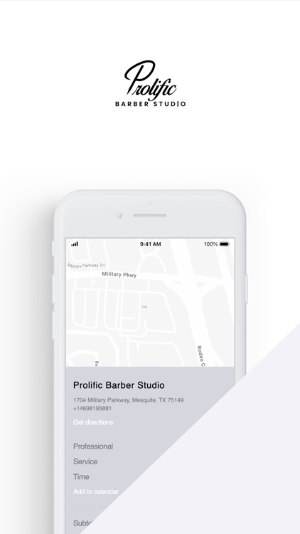 Prolific Barber Studio