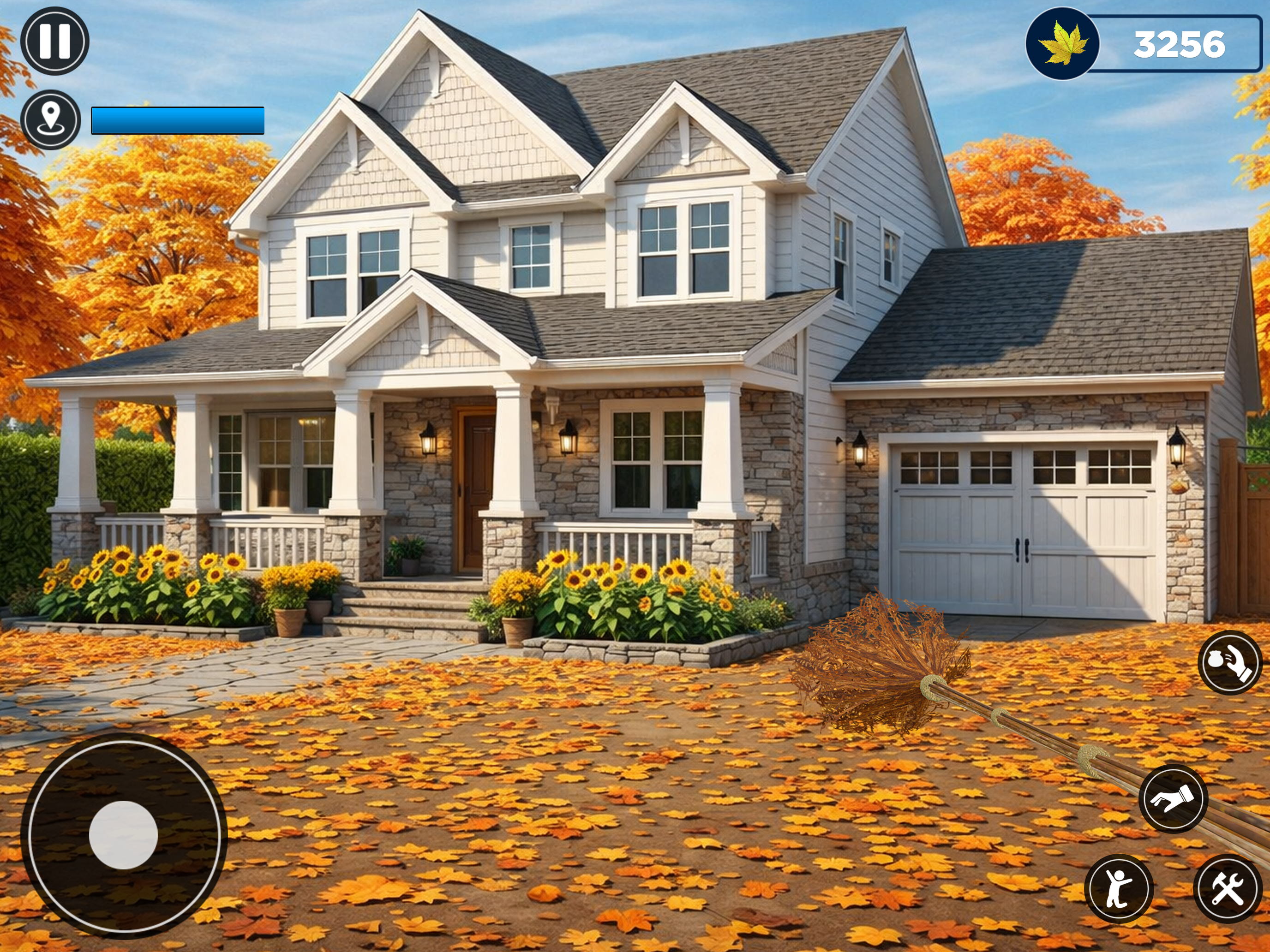 Calm Garden Leaf It Game