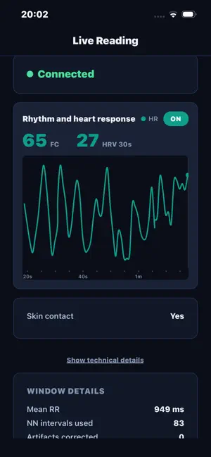 Vagal Sense: HRV & Vagus Nerve screenshot 3