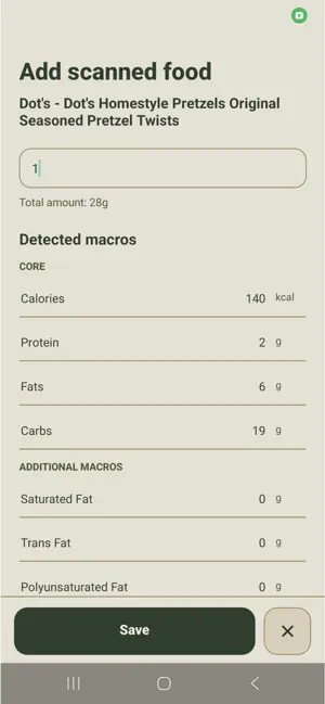 Daily Macro Tracker screenshot 3