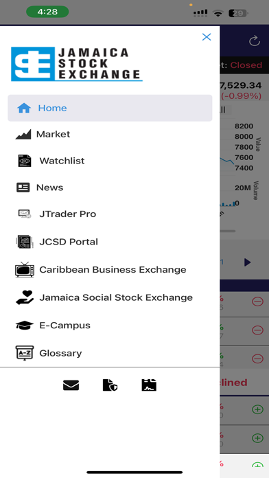 JSE Mobile Screenshot