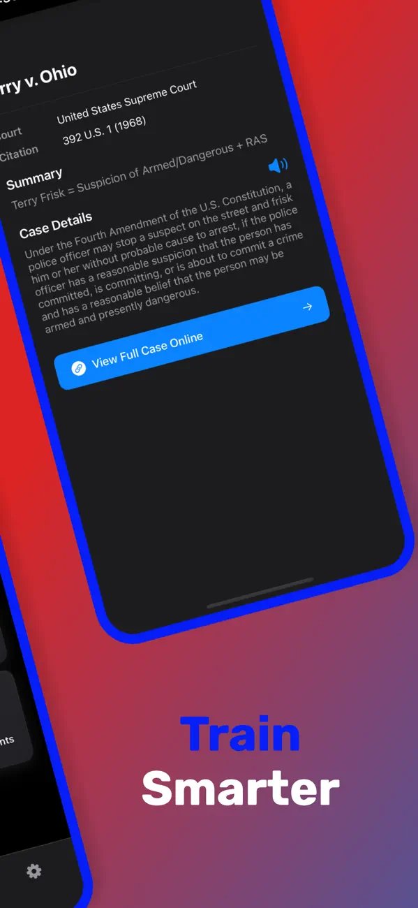 Alpha Cop - Case Law Guide Screenshot 2