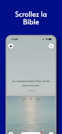 Capture d'écran de Lumen: Bible & Prière sur iPhone 2