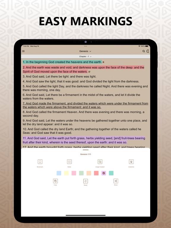New American Bible (NAB Bible) iPad screenshot 3 - Reference app