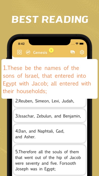 Wycliffes bible Screenshot