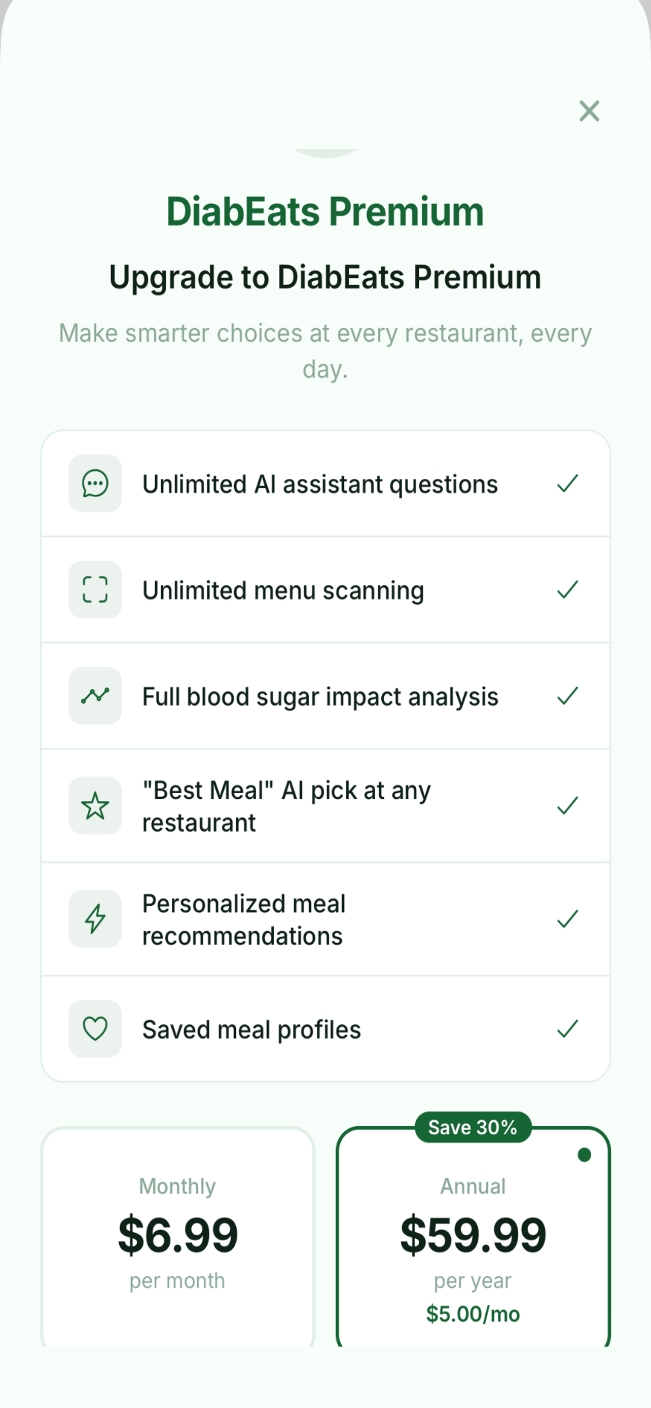DiabEats: Smart Dining