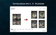 ImageGrid - Picture Split iphone bilder 0