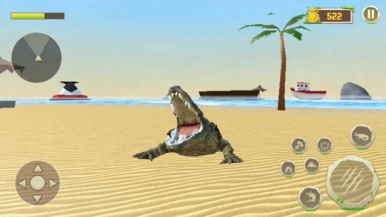 Crocodile Attack Animal Games screenshot-3