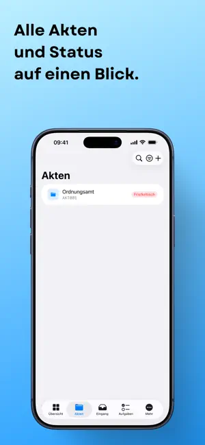 Aktenverwaltung screenshot 2