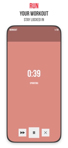 Interval Timer - OneTime Screenshot 2 of 3