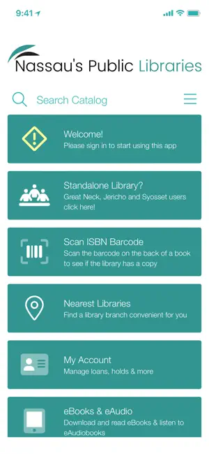 Nassau Public Libraries App screenshot 1