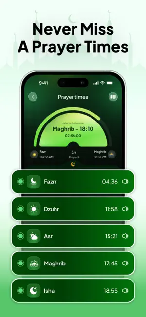 Muslim: Prayer Times & Azan screenshot 2