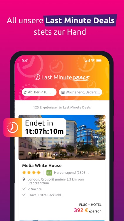 lastminute.com: holiday travel
