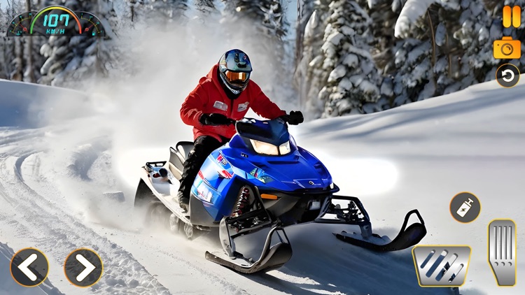 Extreme Snowmobile Racing Rush screenshot-5