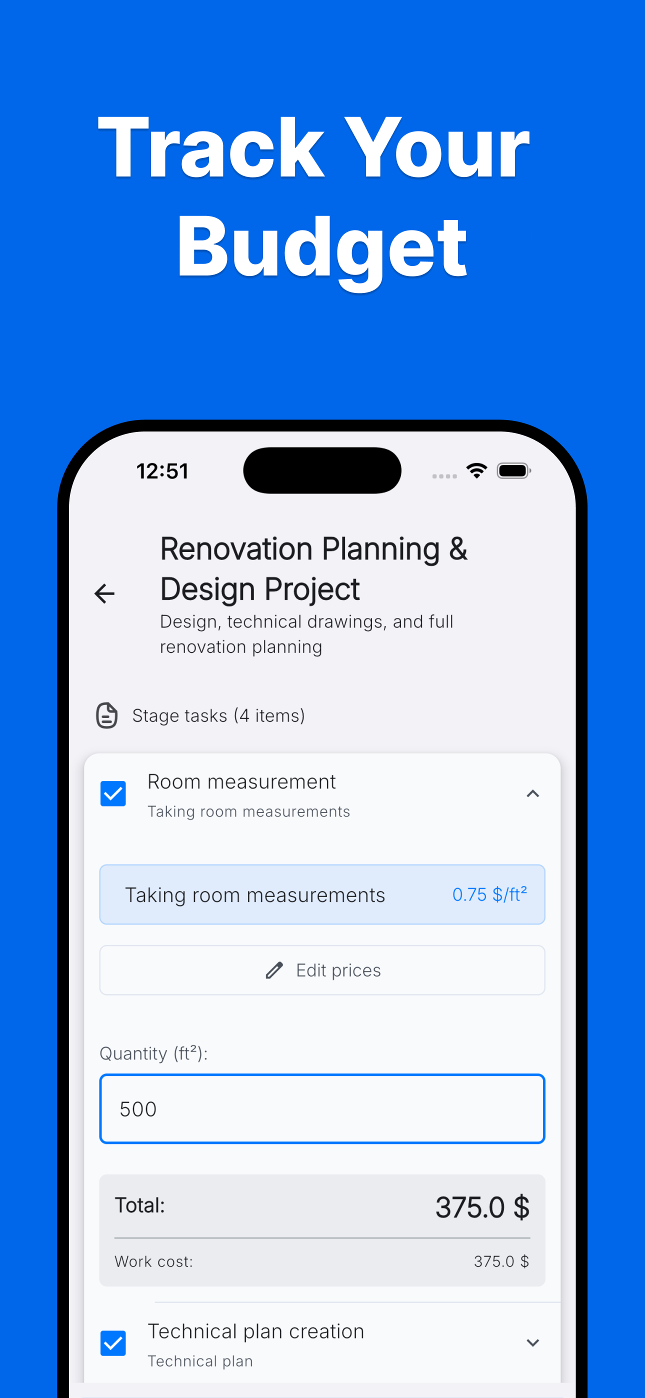 Re:Build - Renovation Planner