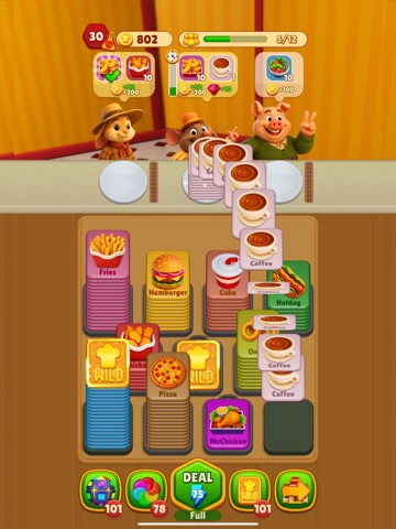Cooking Sort: Zooworld iPad screenshot