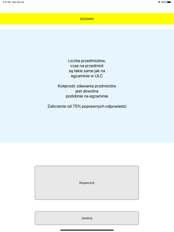 Screenshot #6 pour Pytania ULC Egzamin SPL