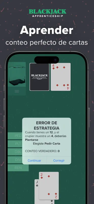 Blackjack Conteo de Cartas Pro screenshot 2 of 4