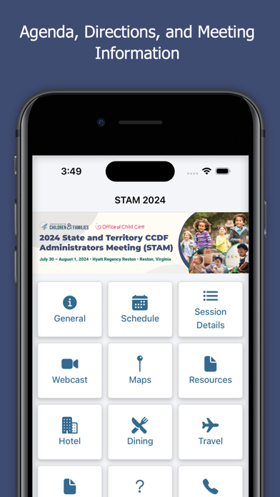 STAM Conference Screenshot