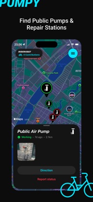 PUMPY - Bike Air & Repair screenshot 1