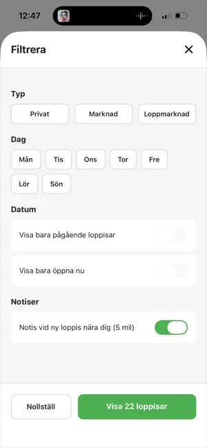 Loppify iPhone screenshot 5