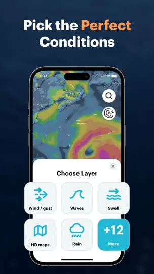 WindHub: Sailing Weather iPhone Ekran Görüntüsü 3