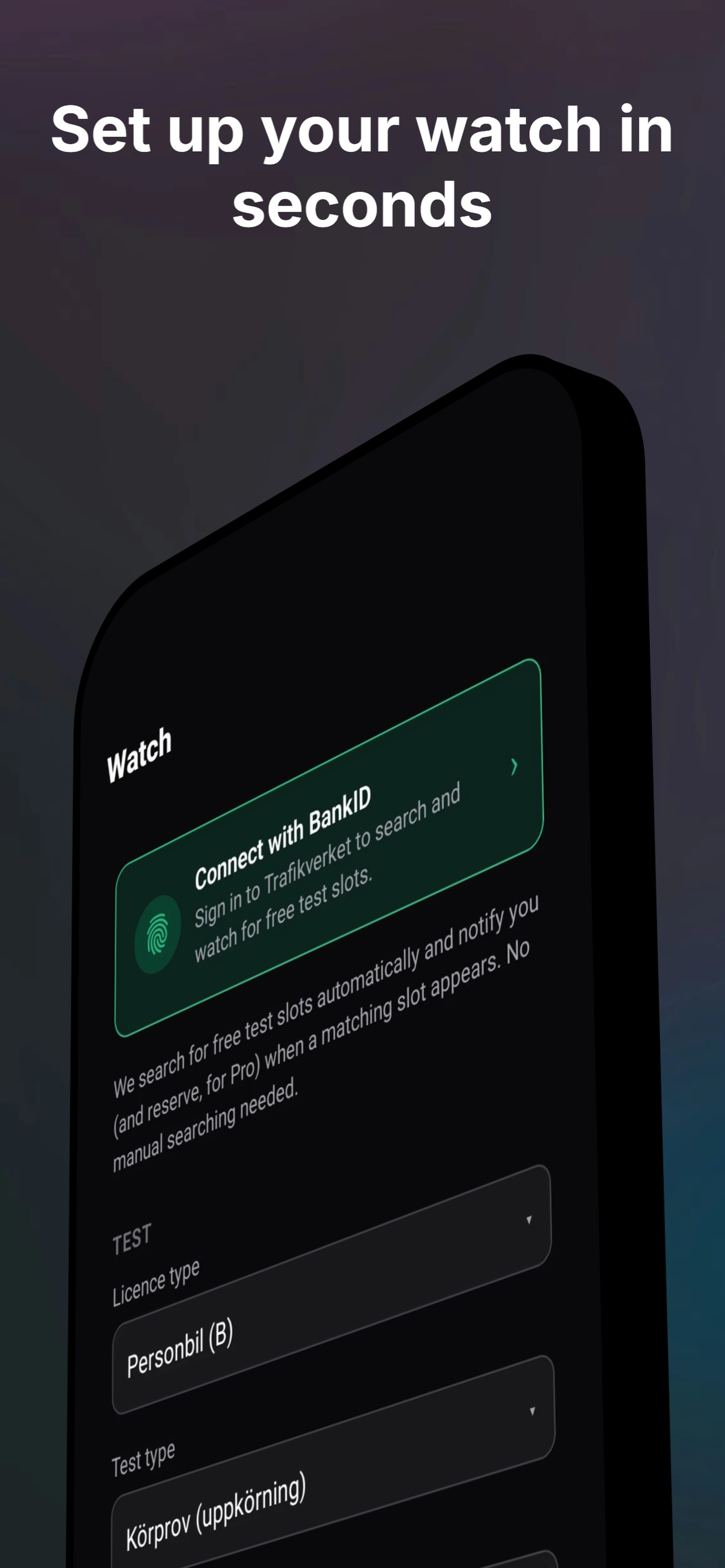 Förarprov Watch screenshot 3