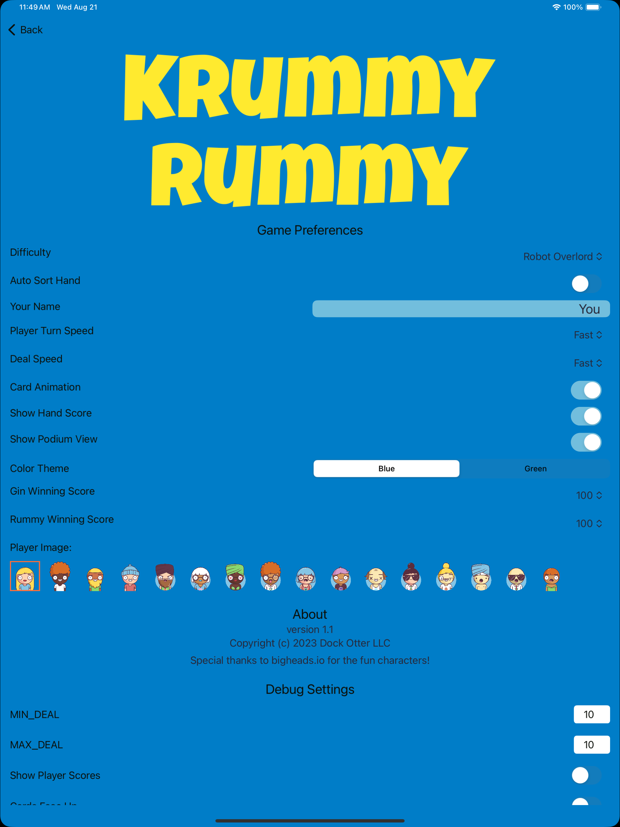 Krummy Rummy