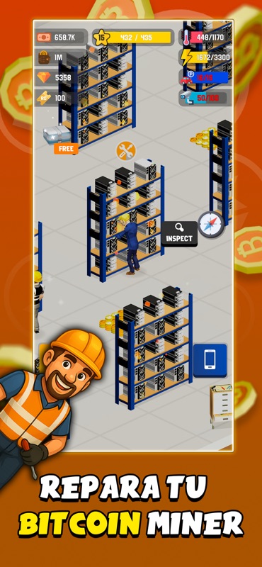 Bitcoin Miner Bro - Tycoon screenshot 2