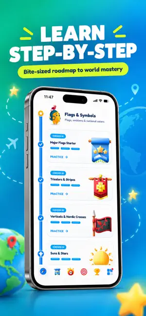 GeoTrivia X: Geography Quiz screenshot 1