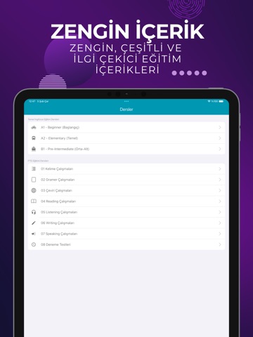 PTE Academic (UzmanPTE) iPad screenshot