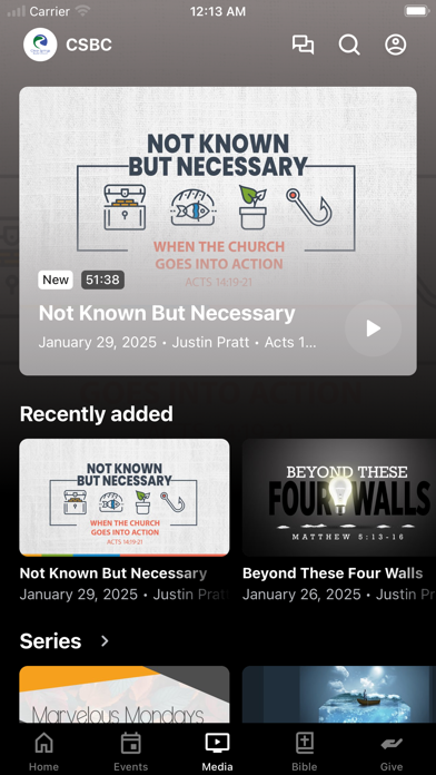 Screenshot 3 of Clear Springs Baptist App
