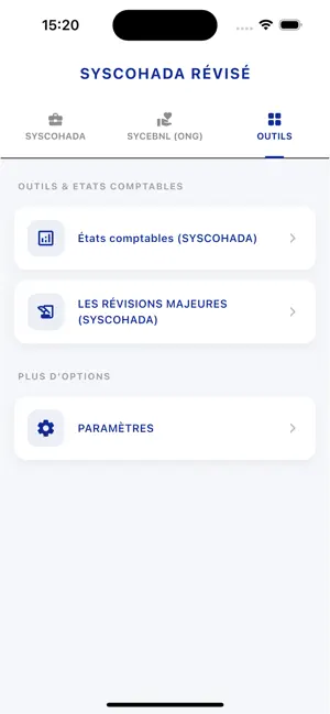 SYSCOHADA Révisé & SYCEBNL screenshot 4