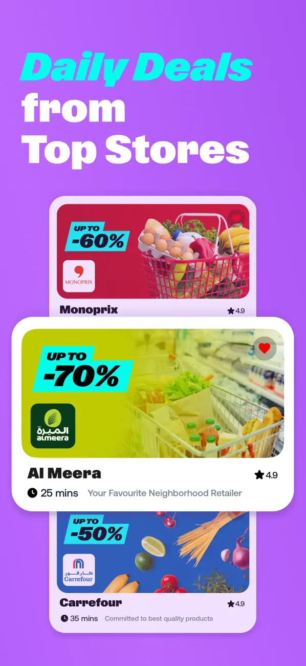Screenshot #3 pour Rafeeq: Food Delivery in Qatar