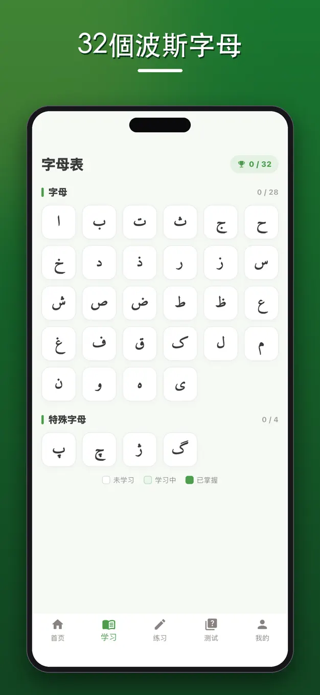 波斯字母