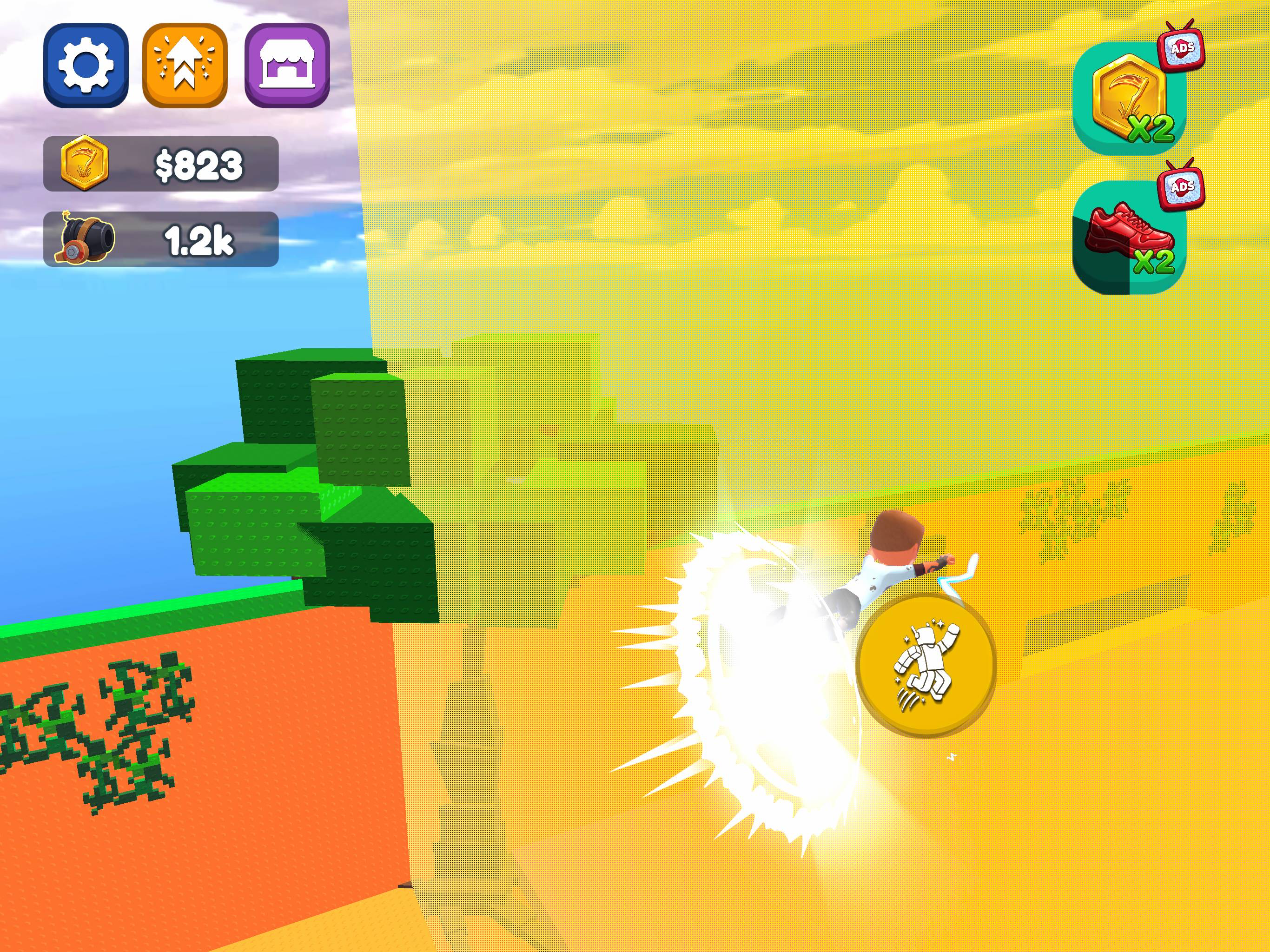 Brainjot Cannon: Jump to Shoot