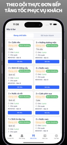 Quản Lý Bán Hàng aSeller F&B screenshot