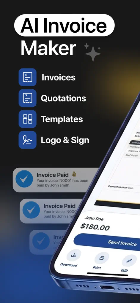 Invoicify: AI Invoice Maker - Business App | MWM
