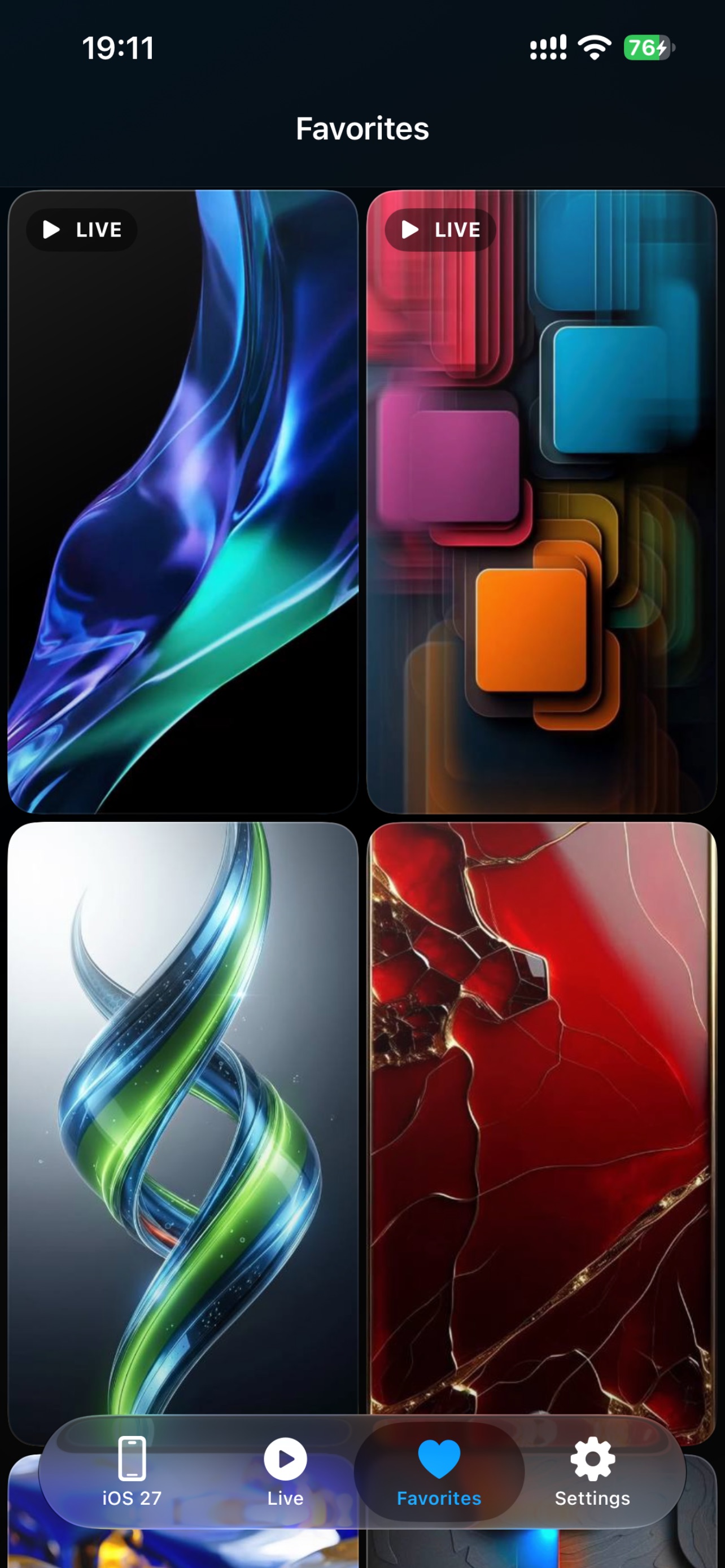 Screenshot 5 of Wallora Glass