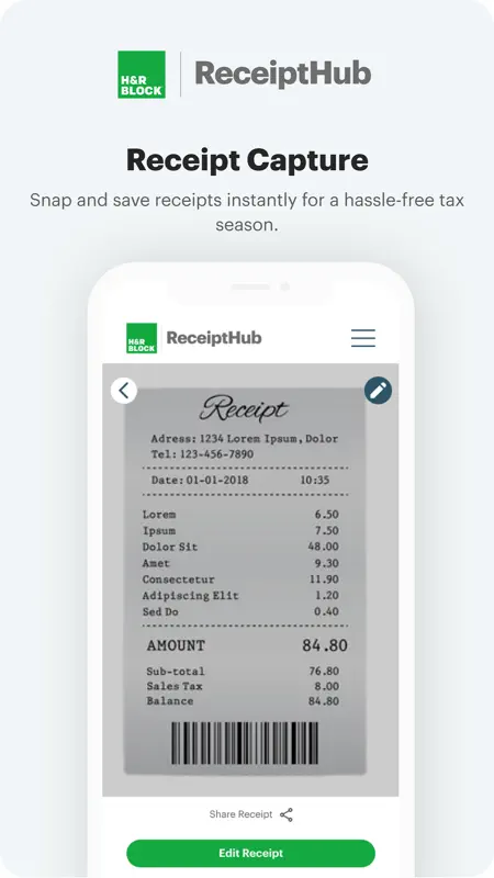 ReceiptHub screenshot 1 of 5