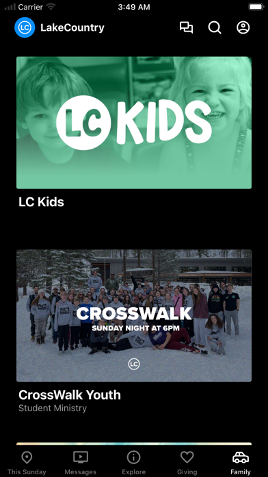 Lake Country Baptist Church Screenshot
