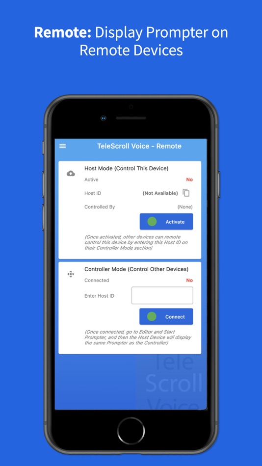 #4. TeleScroll Voice (iOS) Podle: PrompterPeople