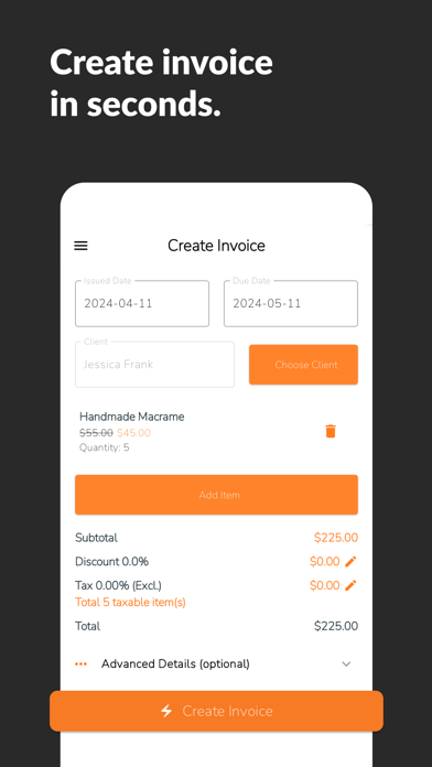Rolly - Small Business Tools Screenshot