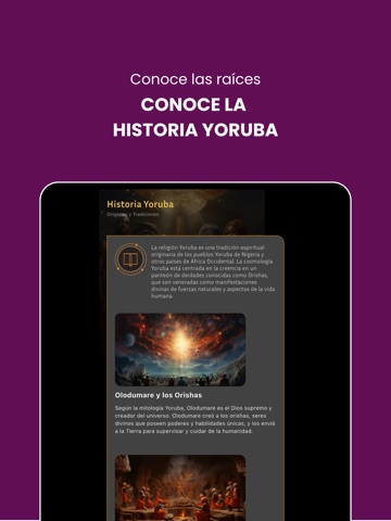 Yoruba App – Cultura Ifá iPad screenshot