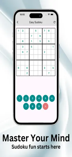 Capture d'écran de Sudoku Mastermind Pro sur iPhone 2